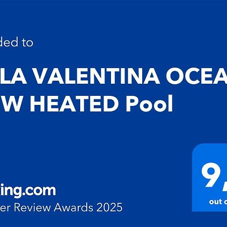 Villa Valentina Ocean View Heated Pool Адехе Екстер'єр фото