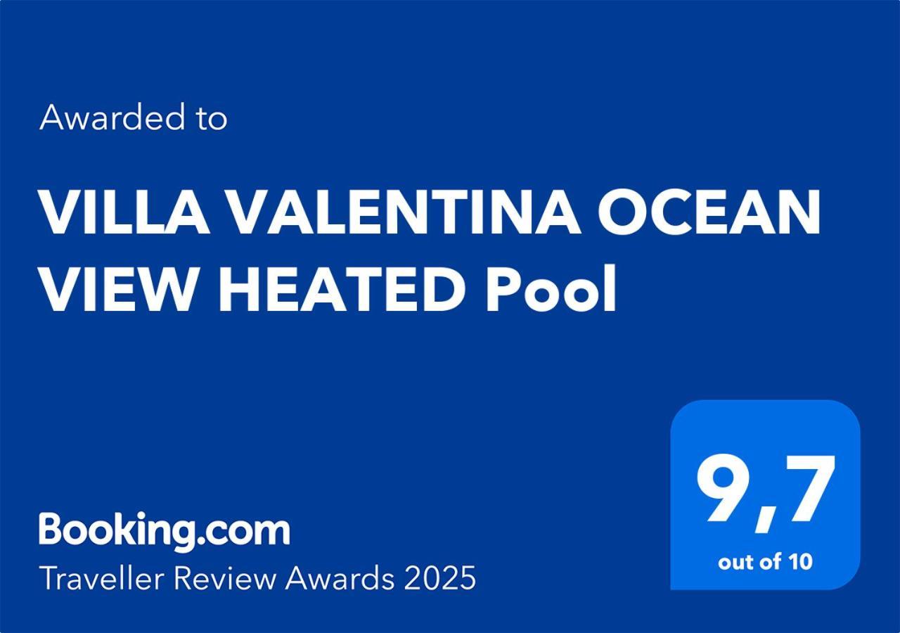 Villa Valentina Ocean View Heated Pool Адехе Екстер'єр фото